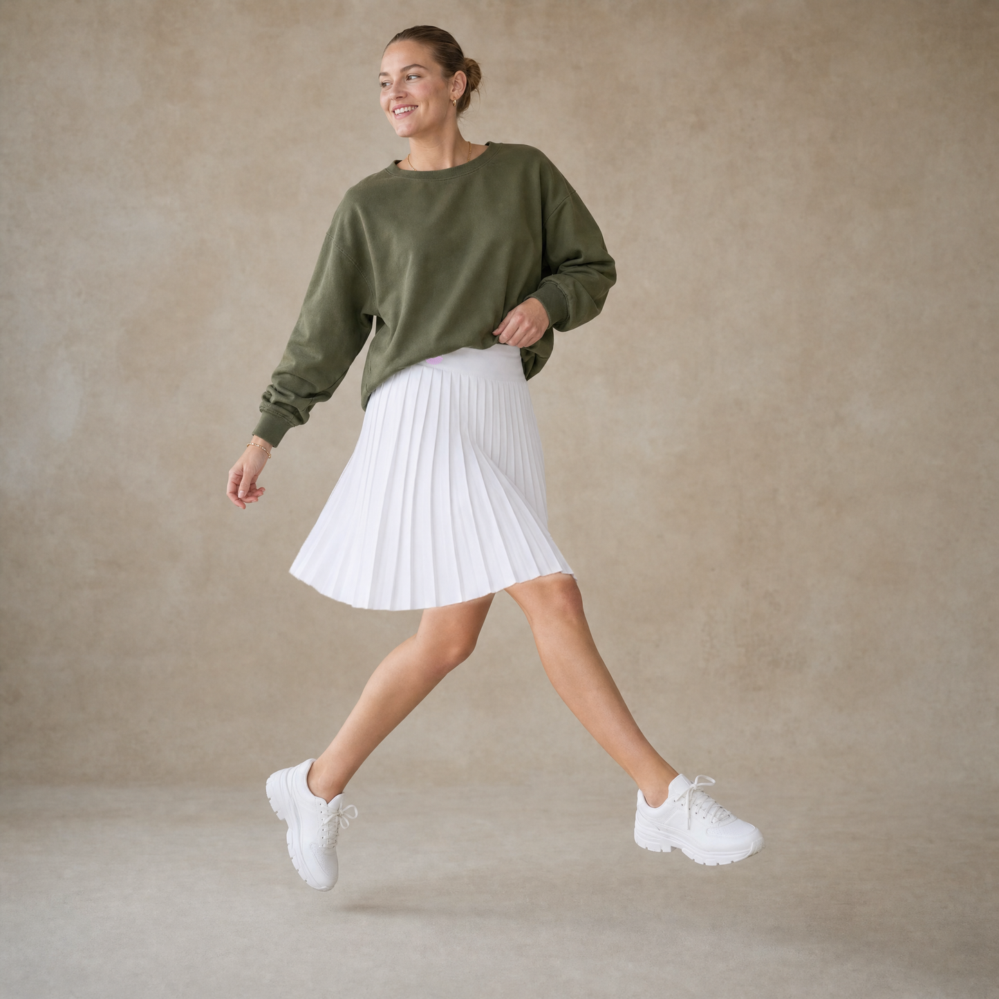 SwiftPleated Skirt