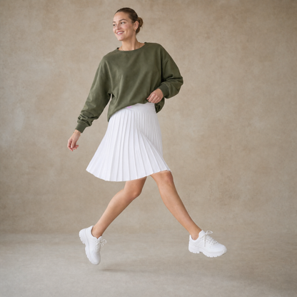 SwiftPleated Skirt