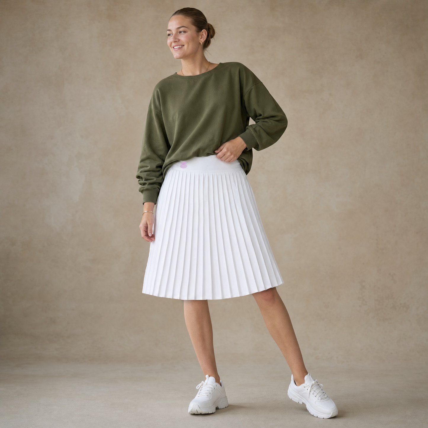 SwiftPleated Skirt