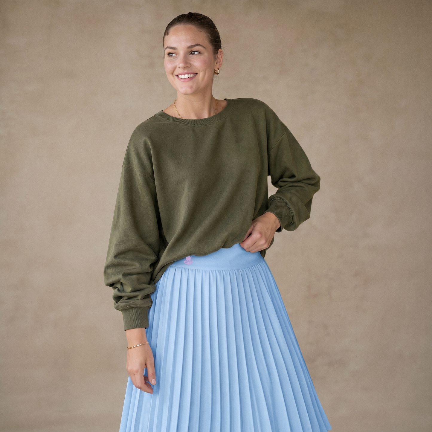 SwiftPleated Skirt