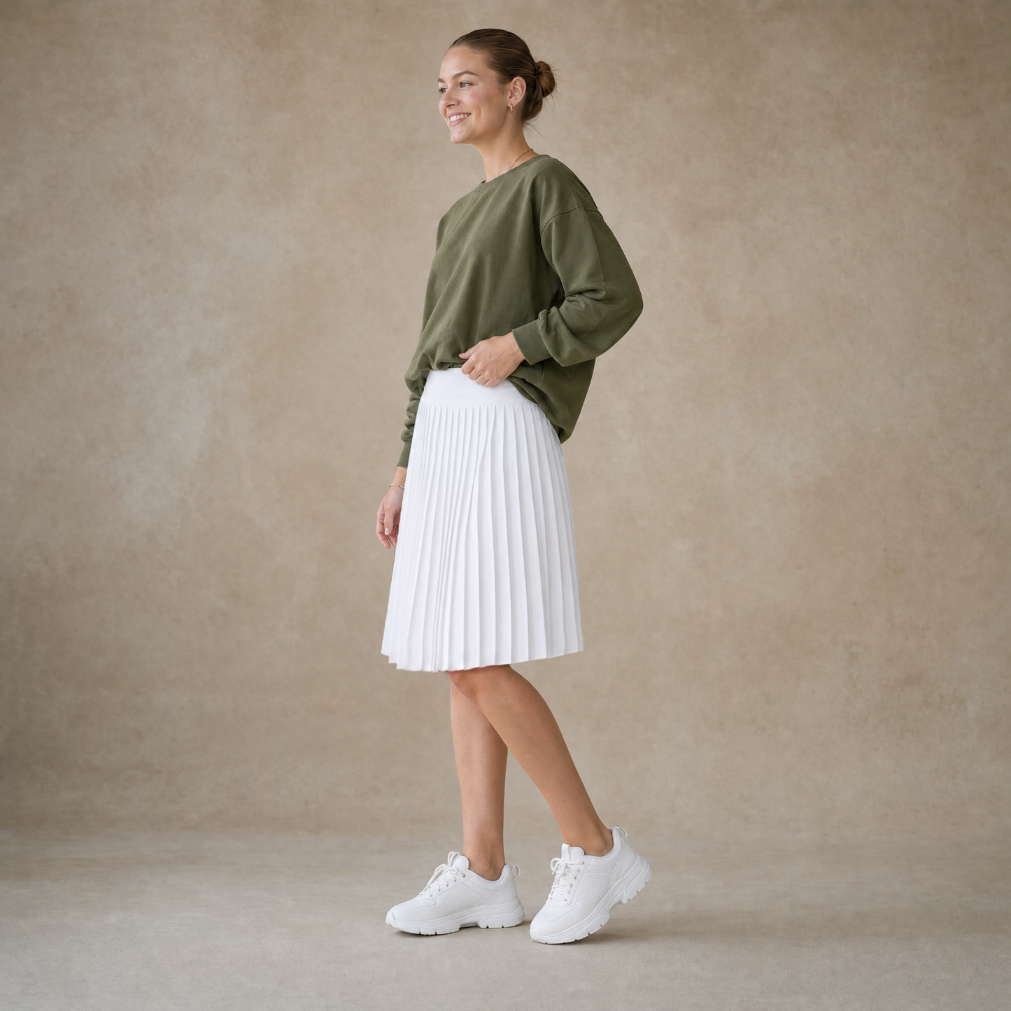 SwiftPleated Skirt