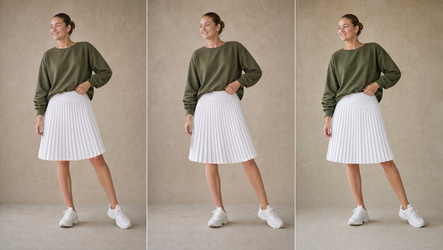 SwiftPleated Skirt