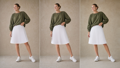 SwiftPleated Skirt